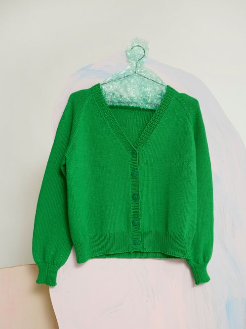 Hovedbilde 414-5 Kløver cardigan ...