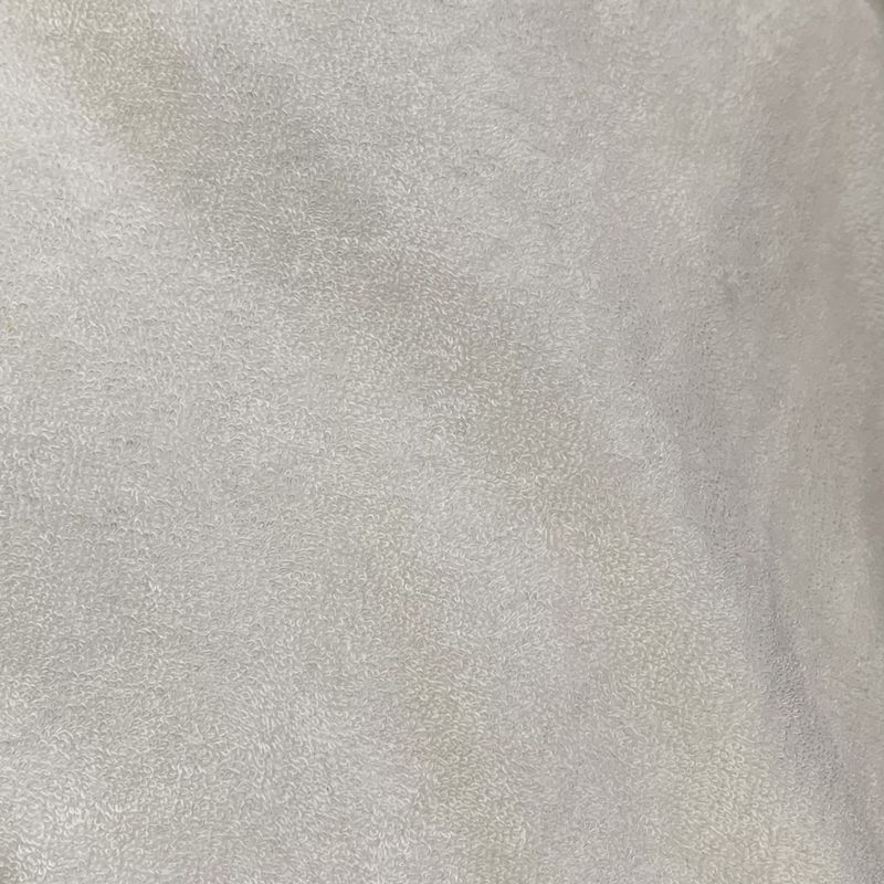 Bambus stretchfrotte hvit