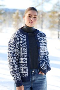 Hovedbilde 471 Hyttekofta til dame ...