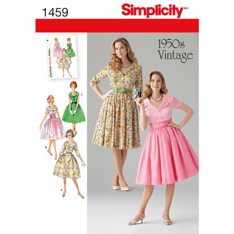 1459 vintage kjole simplicity