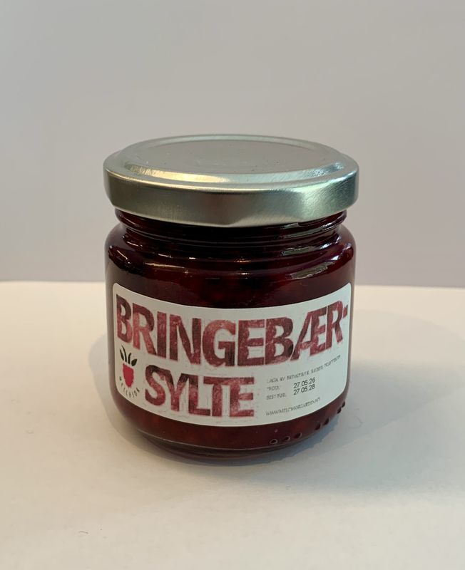 Melchiorgarden bringebærsyltetøy mini 106ml
